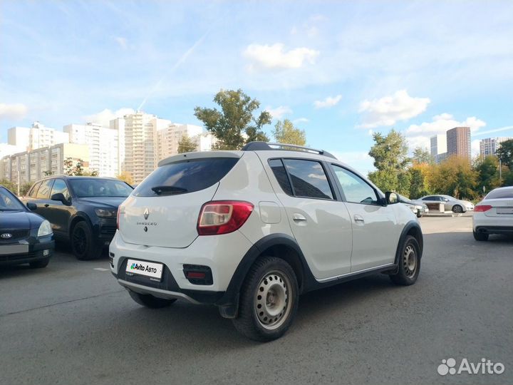 Renault Sandero Stepway 1.6 МТ, 2019, 163 000 км