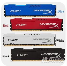HyperX DDR3 4gb 8GB 1600 новая для компьютера