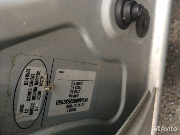 Разбор на запчасти Renault Scenic