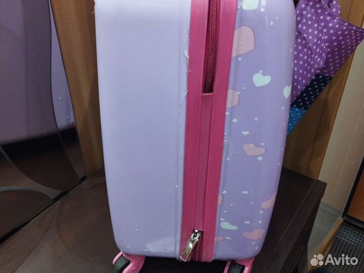Детский чемодан на колесиках бу
