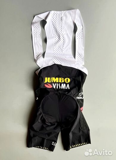 Велосипедные трусы команды Jumbo Visma Оригинал