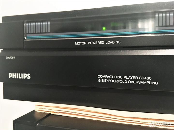 Philips CD460. CD Player. 1986. CDM-2. TDA1541