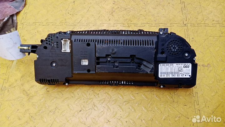 Панель приборов W216 CL-klasse