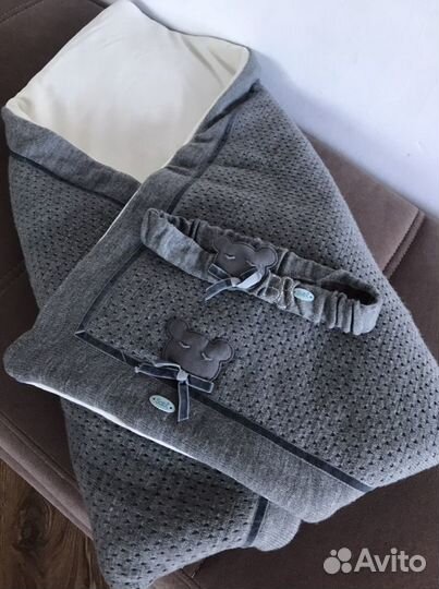 Плед на выписку мальчика