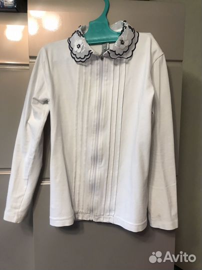 Блузка белая 134