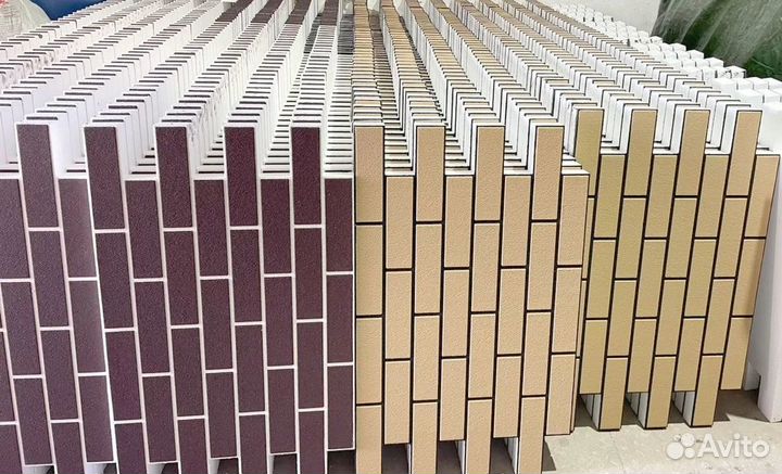 Термопанели под кирпич с шумоизоляцией