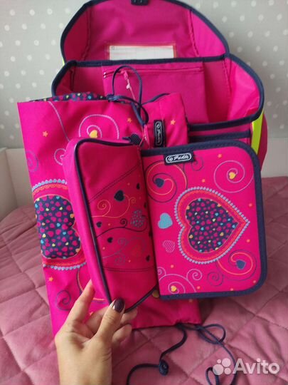 Ранец школьный новый herlitz