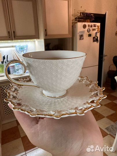 Чайная чашка английская новая