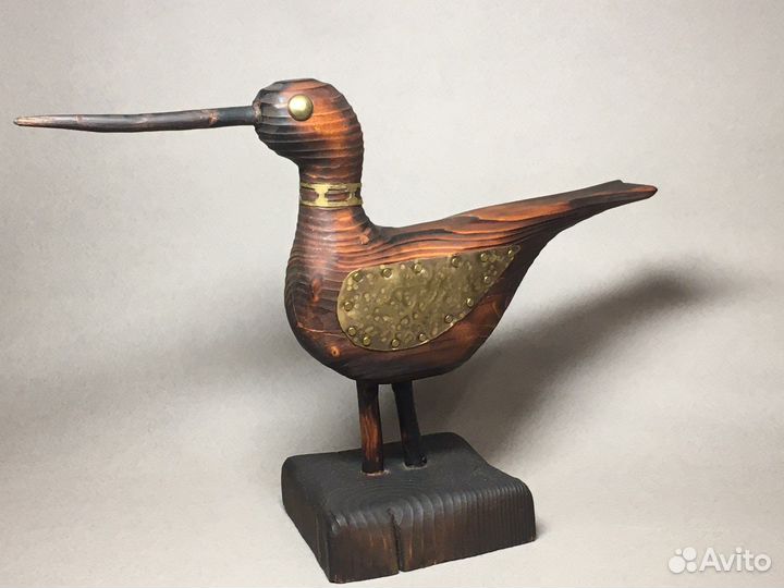 Птица счастья из дерева