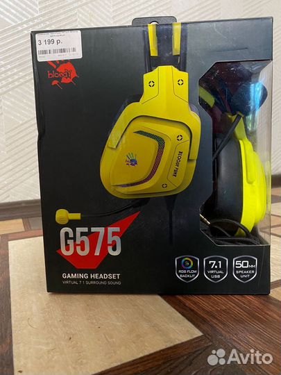 Наушники bloody g575