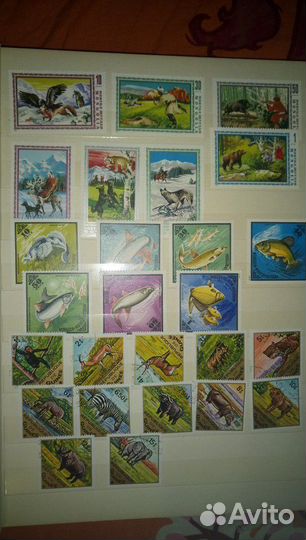 Марки СССР и Зарубежные 1975-77г