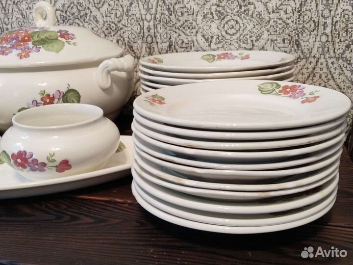 Сервиз столовый зик дефект