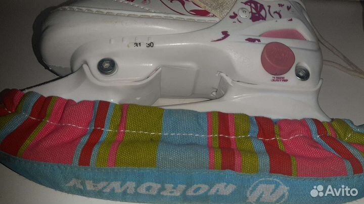 Коньки Nordman детские раздвижные(размер 30-33)