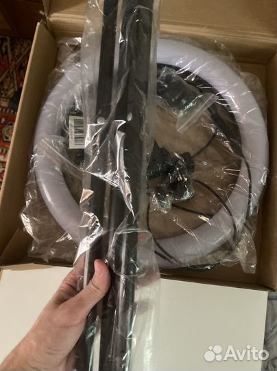 Новая кольцевая лампа 33 см