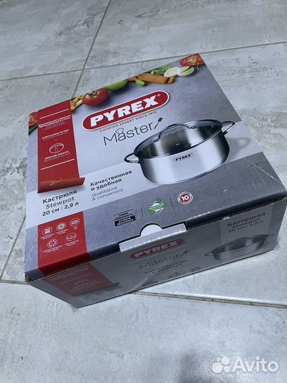 Кастрюля из нержавейки новая