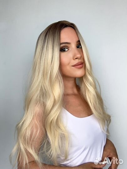 Парики блонд разные