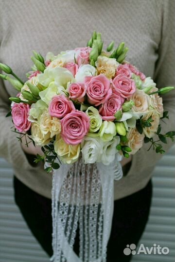 Свадебный букет невесты дублёр