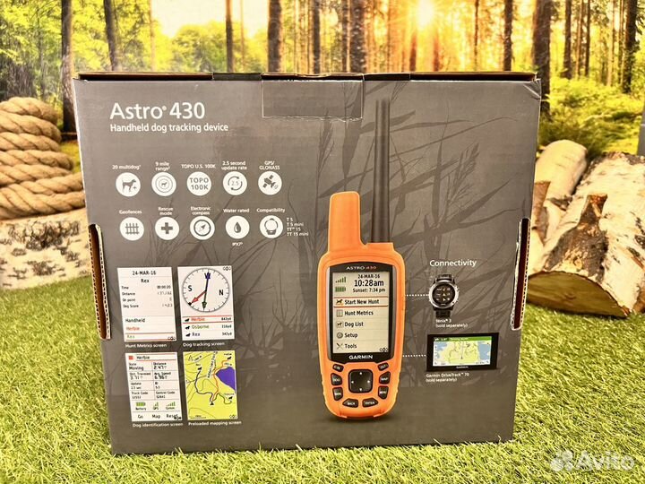 GPS навигатор Garmin Astro 430 (без ошейника) США