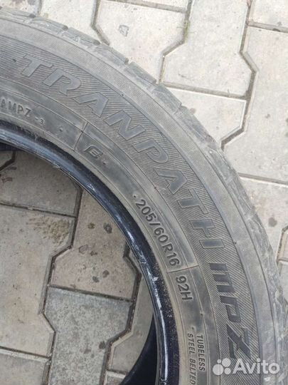 Toyo Tranpath MPZ 205/55 R16 92H