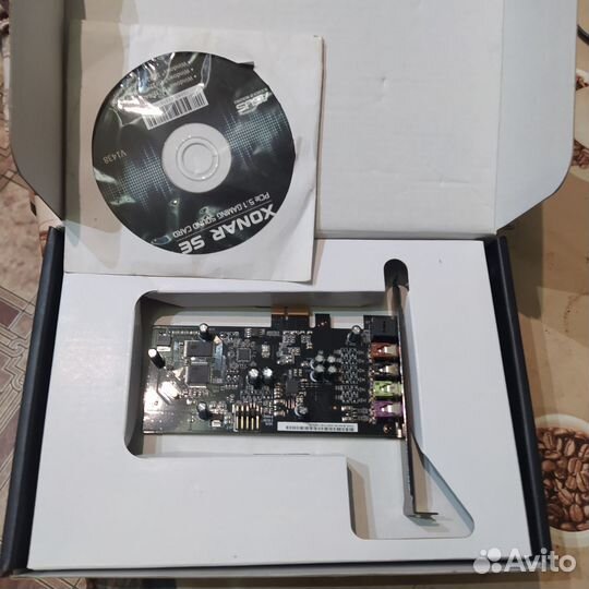 Звуковая карта asus xonar se
