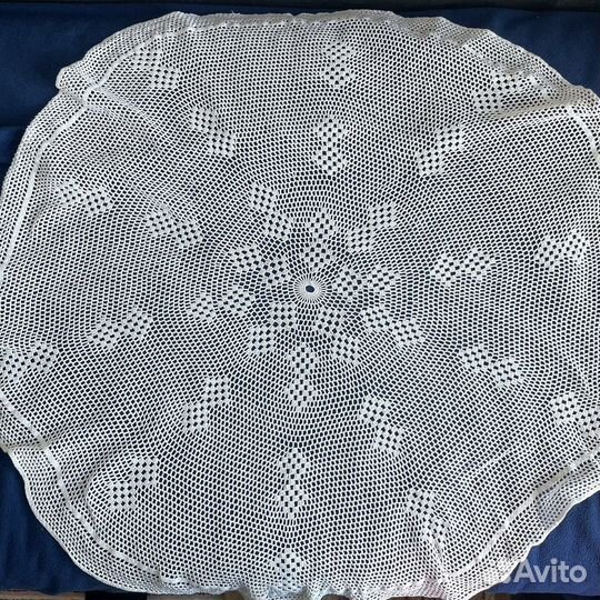 Салфетка кружево, скатерть, накидка кружевная