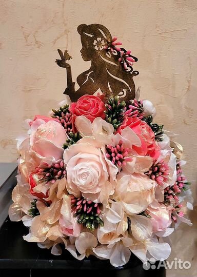 Девушка в цветах