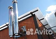 Труба для дымохода, доставка, установка