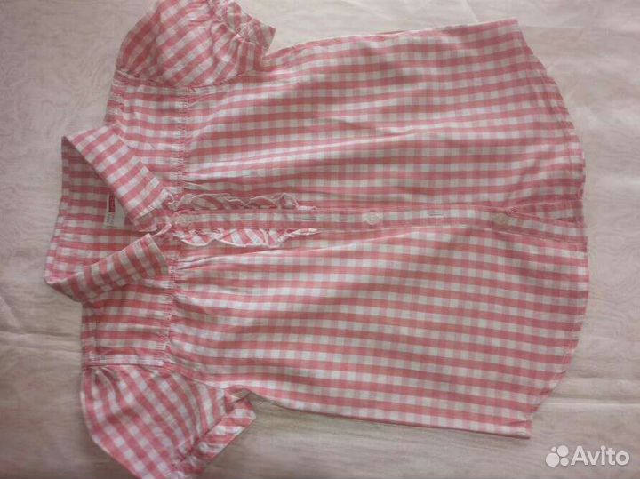 Летние вещи для девочки пакетом 122-134