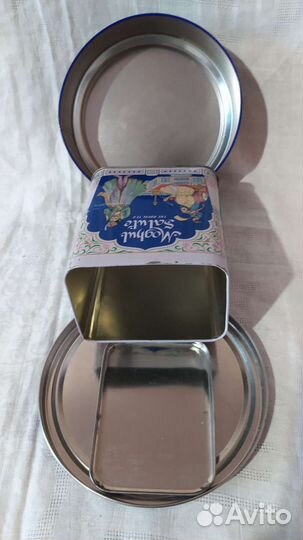 Банки жестяные от чая, печенья и другого