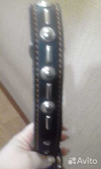 Продаю новый кожанный ошейник