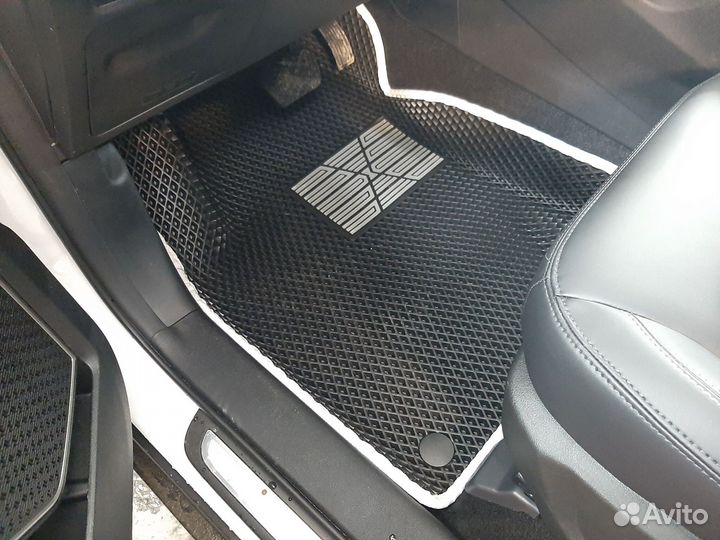 Коврики в автомобиль ева в подарок подпятник + 2 л