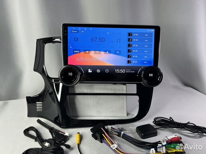 Магнитола android на mitsubishi outlander 3