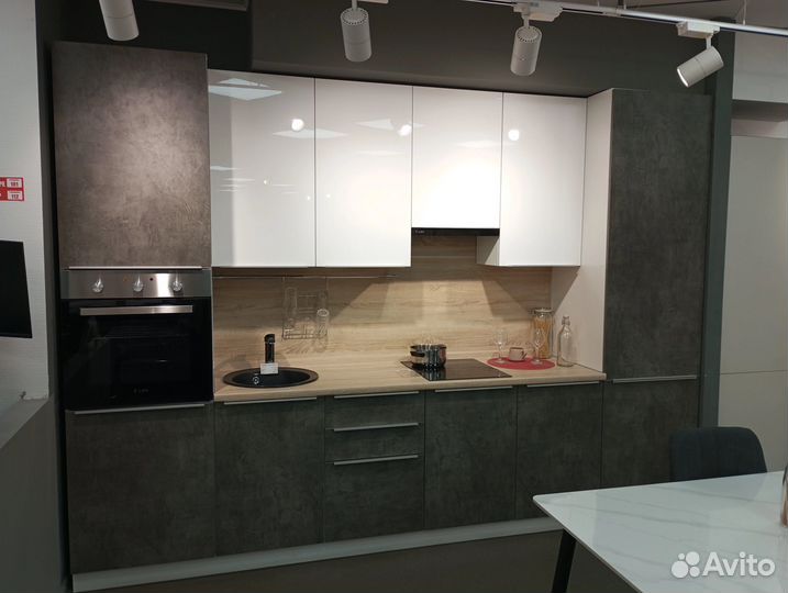 Кухня под бетон