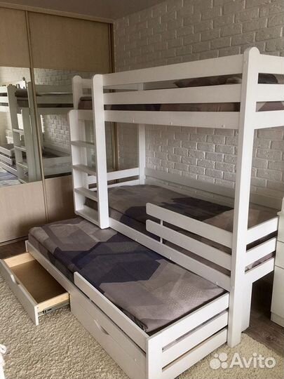 Детская кровать двухъярусная Гарантия качества