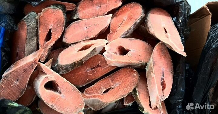 Кижуч (лосось) стейки