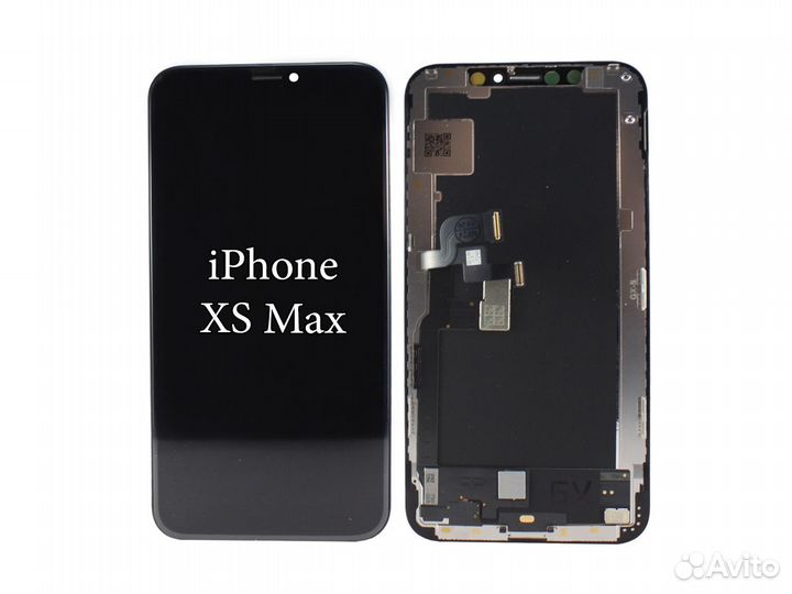 Новый дисплей с установкой iPhone XS Max