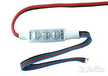 Контроллер RGB mini 12-24V по 2 A на канал 6А