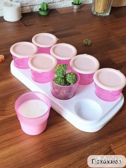 Набор контейнеров Uviton для детской пищи