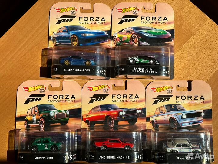 Hot Wheels Premium Forza Motorsport set