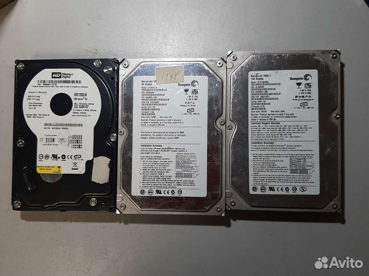 Жесткие диски HDD