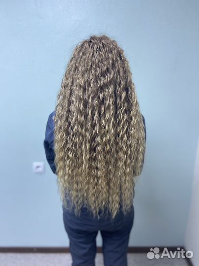 Кудри на каркасе