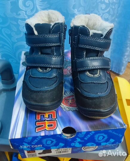 Ботинки зимнии/осеннии на мальчика 25 размер