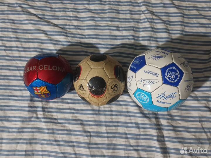 Мини Футбольные мячи Зенит Барселона Адидас