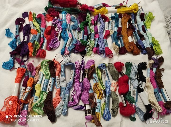 Нитки мулине