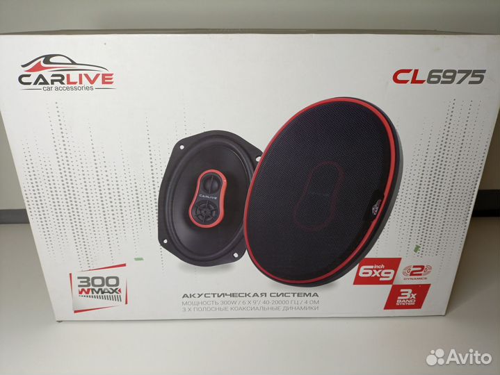 Колонки в машину овалы 69