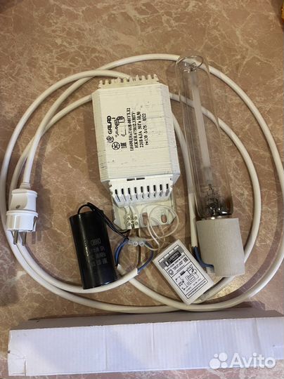 Комплект освещения растений днат 600 вт