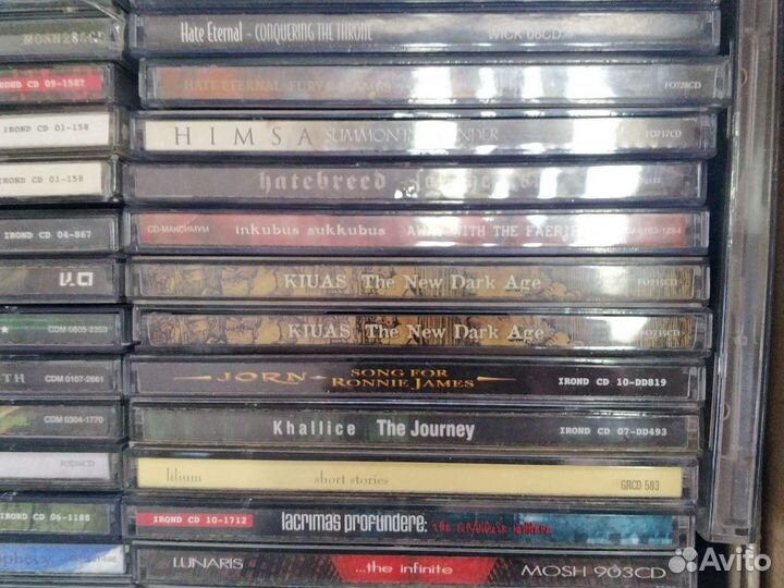 Продаю cd рок, металл лицензия