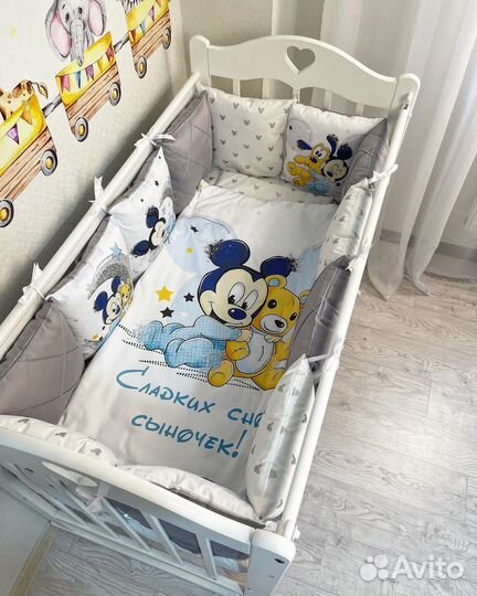 Комплект в кроватку premium