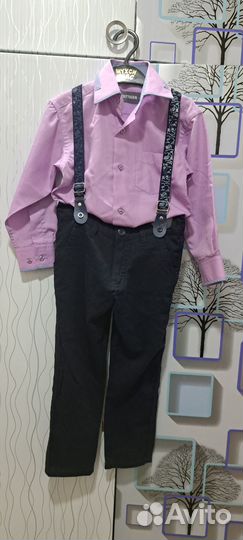 Детская рубашка и брюки