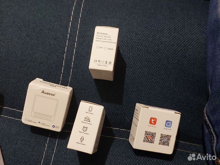 Умный мини выключатель Tuya Zigbee